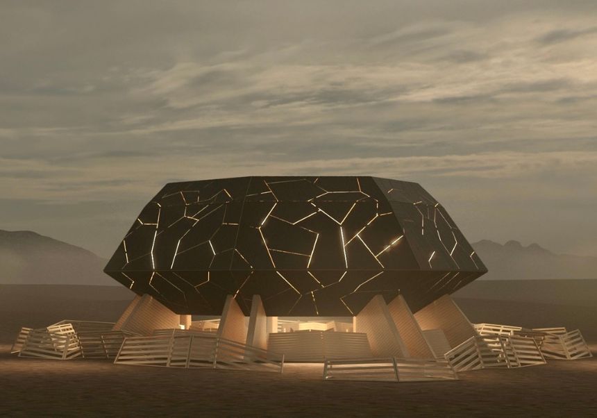 La Universitat de València col·labora amb l’arquitecte Miguel Arraiz a portar el dol valencià per la dana al desert de Nevada